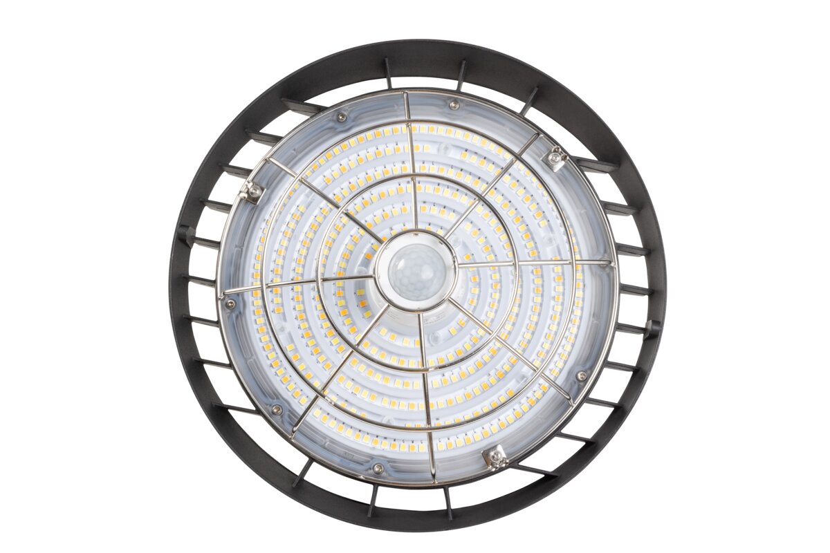 Датчик руху CR-HIGHBAY, PIR, кут 120*, радіус дії 14 м, IP65