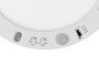 Датчик руху Стельова лампа IMPACT, LED, 18/15/10W, 100lm/W, CCT, AC220-240V, Ø230mm