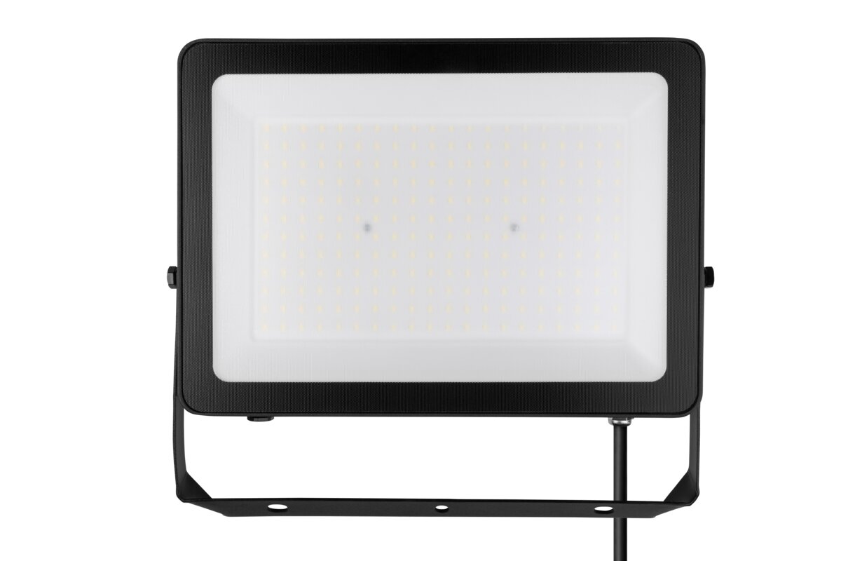 Прожектор G-TECH VILMAR, LED, 200W, 20000lm, 4000K, AC220-240V, IP65, чорний