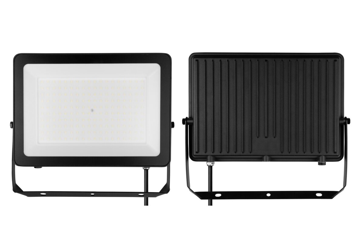 G-TECH прожектор VILMAR, LED, 150W, 15000lm, 4000K, AC220-240V, IP65, чорний
