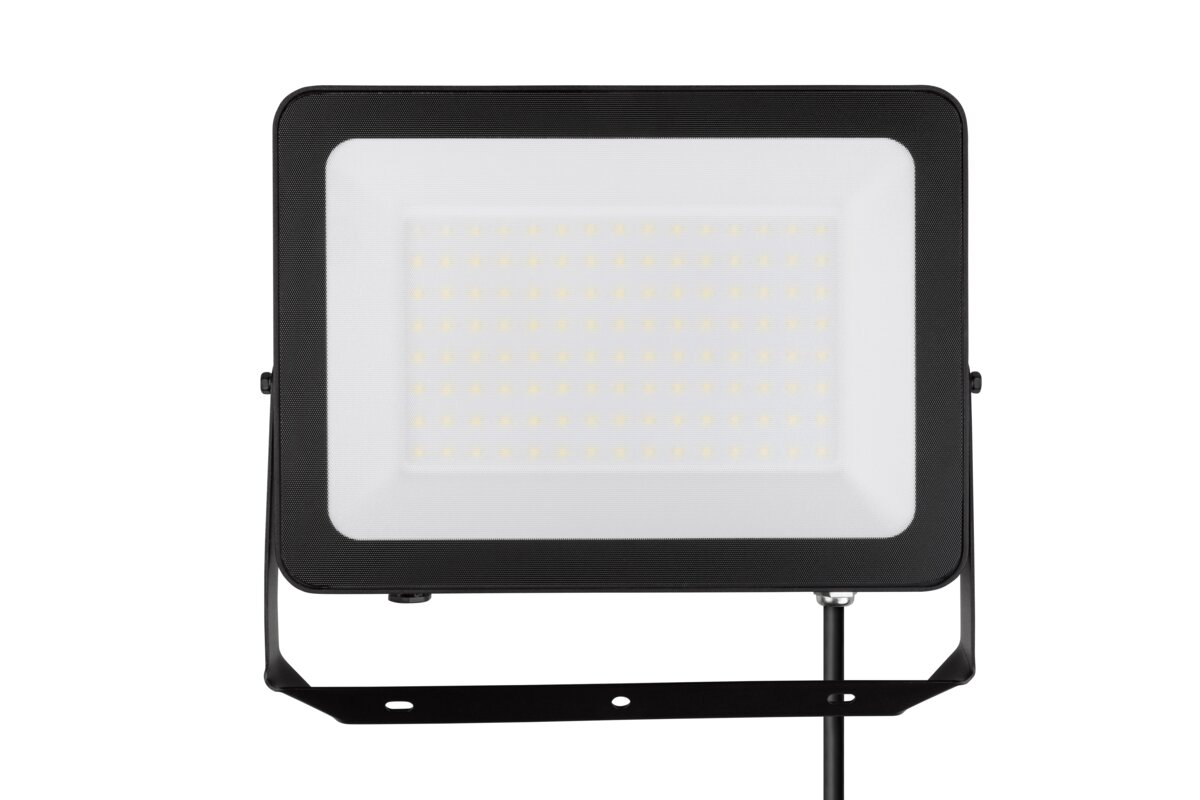 Прожектор G-TECH VILMAR, LED, 100W, 10000lm, 6400K, AC220-240V, IP65, чорний