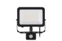 G-TECH Прожектор з датчиком руху VILMAR, LED, 50W, 5000lm, 6400K, AC220-240V, чорний