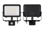 G-TECH Floodlight з датчиком руху VILMAR, LED, 50W, 5000lm, 4000K, AC220-240V, чорний
