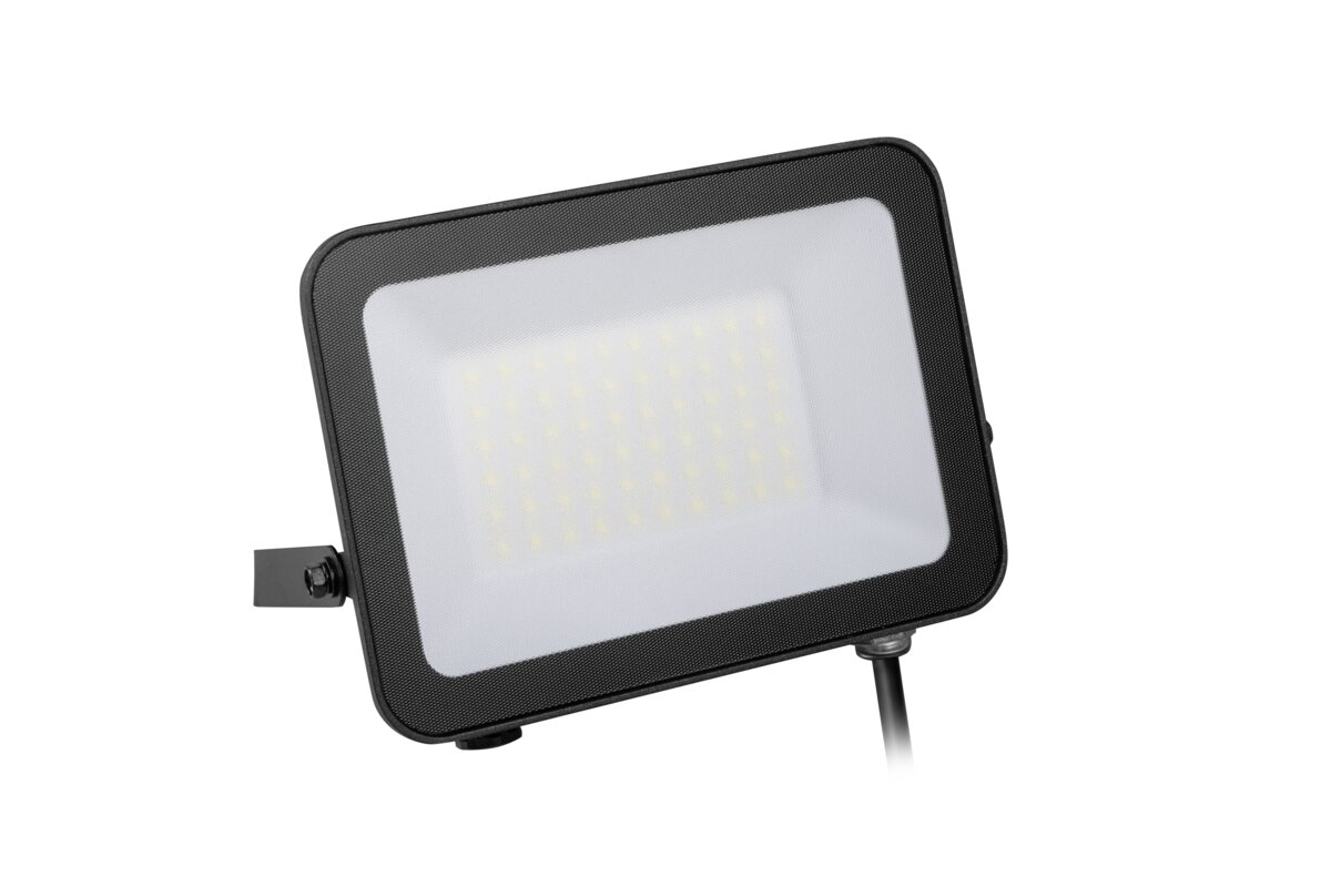 Прожектор G-TECH VILMAR, LED, 50W, 5000lm, 6400K, AC220-240V, IP65, чорний