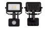 G-TECH Прожектор з датчиком руху VILMAR, LED, 10W, 900lm, 6400K, AC220-240V, чорний