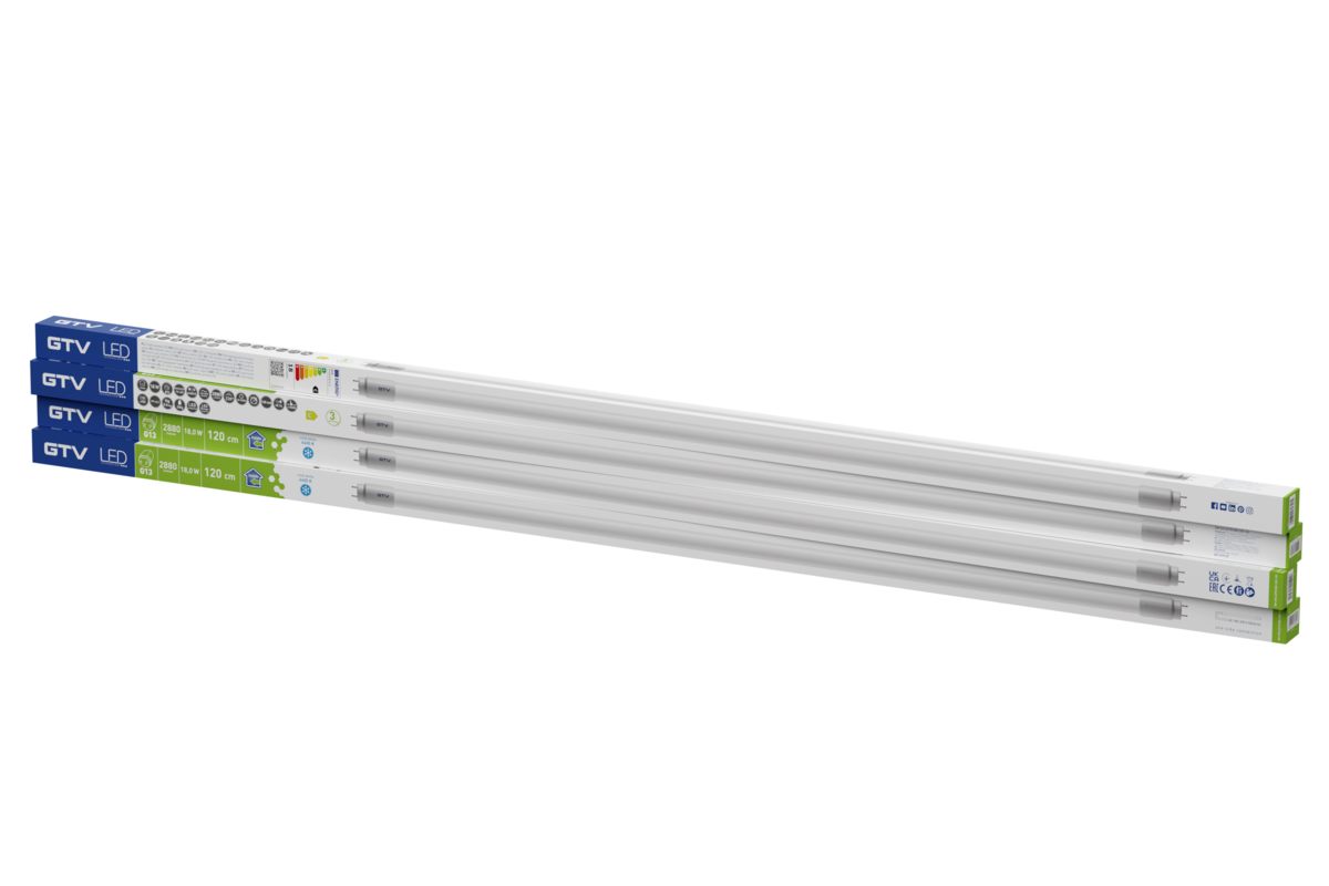 Світлодіодна трубка T8, SHL, LED, T8-J, 18,0Вт, 2880лм, 6400K, AC180-250V, 120см, 220°, одностороннє підключення