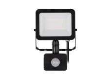 G-TECH Прожектор з датчиком руху VILMAR, LED, 30W, 3000lm, 4000K, AC220-240V, чорний