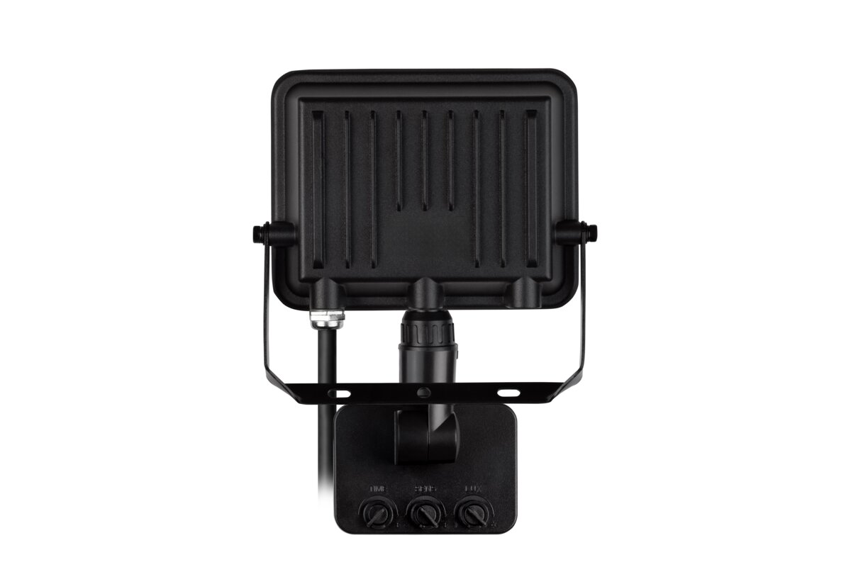G-TECH Прожектор з датчиком руху VILMAR, LED, 30W, 3000lm, 4000K, AC220-240V, чорний