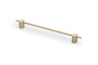 Ручка меблева GTV STRAW, C=192 мм, L=236 мм, Світле брашироване золото