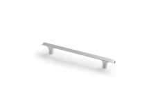 Ручка меблева GTV PLAIN, C=160 mm, L=214 mm, ZnAl, Шліфована сталь