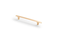 Ручка меблева GTV PLAIN, C=160 mm, L=214 mm, ZnAl, Брашироване золото