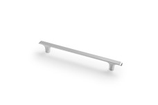 Ручка меблева GTV PLAIN, C=192 mm, L=245 mm, ZnAl, Шліфована сталь