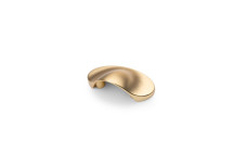 Ручка меблева GTV SHELL, C= 32 mm, L= 60 mm, ZnAl, Брашироване золото