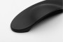 Ручка меблева GTV SHELL, C=64 mm, L=106 mm, ZnAl, Чорний матовий