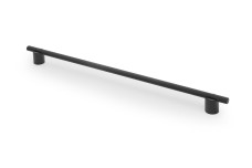 Ручка меблів GTV LINEA, C=320 мм, L=370 мм, Al, матовий чорний