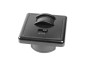 CR-4 LED датчик руху, максимум 1200 Вт, AC220-240V, кут 160°, радіус дії 9м, IP20, чорний
