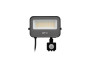 DOVER Motion Sensor Floodlight, LED, 20W, 2200lm, CCT, AC180-250V, сірий