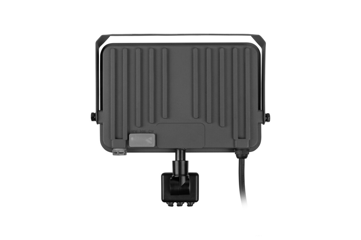Прожектор із датчиком руху DOVER, LED, 50W, 6000lm, CCT, AC180-250V, сірий