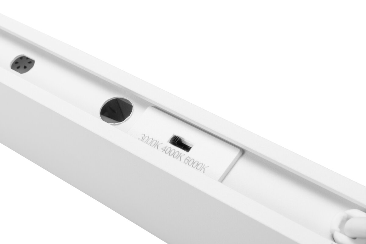 Підвісний світильник LIVIA, LED, 40W, 4800lm, CCT, AC220-240V, AL/PC, 120 см, білий