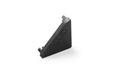 Кришка для профілю LED GLAX кутова, чорна (10 шт.)