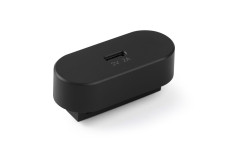 TRACKO USB-C Charger, вхід: DC24V, вихід: DC 5V 2A/10W, алюміній/ПК, чорний