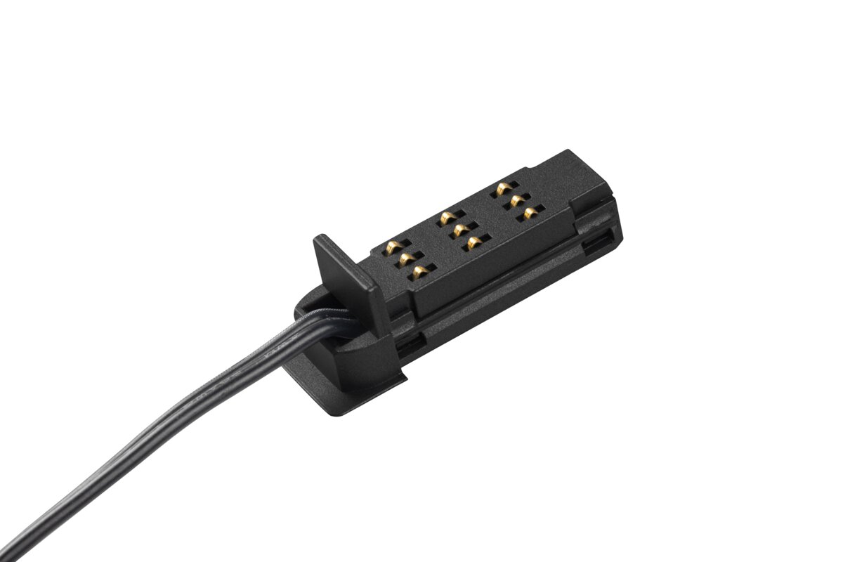 Роз’єм живлення TRACKO, DC24V, 5A, кабель 1,5 м, ПК, чорний