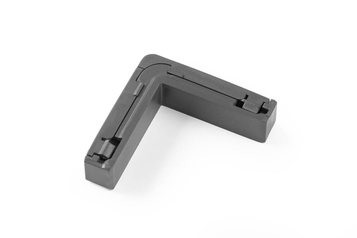 Роз’єм TRACKO 90° T, DC24V, 5A, антрацит