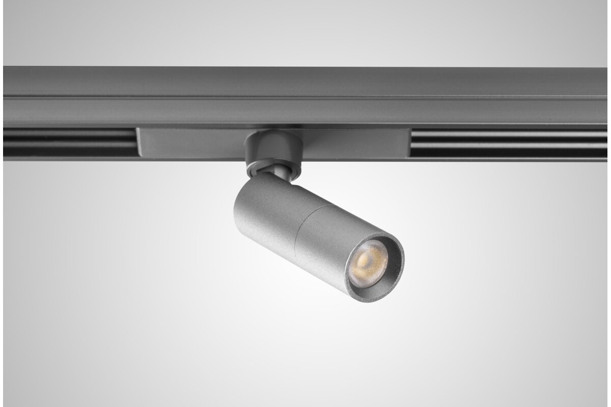 Spotlight TRACKO ROUND 1, DC24V, 1.5W, 1×3030 LED, IP20, 4000K, алюміній/ПК, антрацит