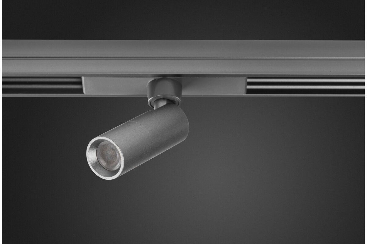 Spotlight TRACKO ROUND 1, DC24V, 1.5W, 1×3030 LED, IP20, 4000K, алюміній/ПК, антрацит