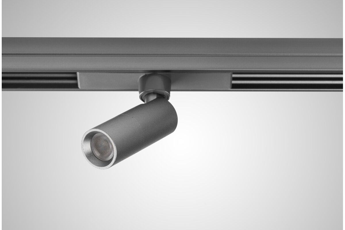 Spotlight TRACKO ROUND 1, DC24V, 1.5W, 1×3030 LED, IP20, 4000K, алюміній/ПК, антрацит