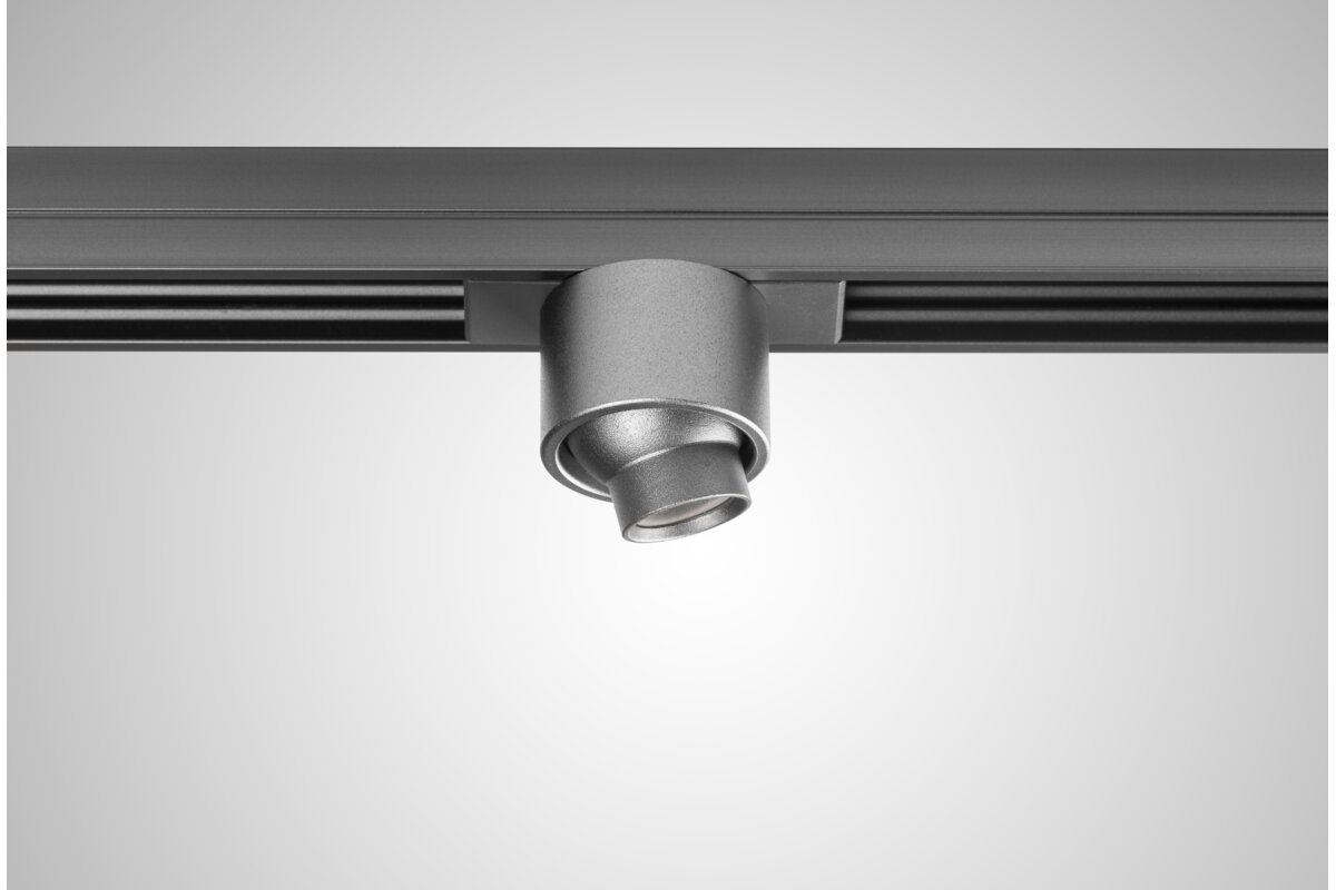 Spotlight TRACKO ROUND 2, DC24V, 1W, 1×3030 LED, IP20, 4000K, алюміній/ПК, антрацит