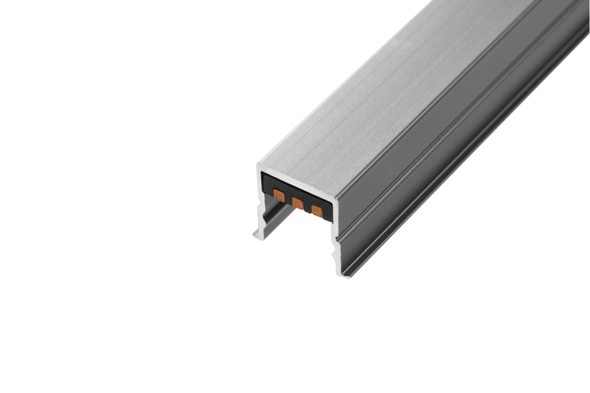 TRACKO 1 м, 24 V DC, 5А, алюміній/ПК/мідь, антрацит