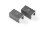 Поверхневий кріплення для рейок TRACKO, антрацит, 2 шт.