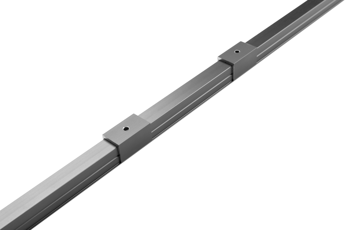 Поверхневий кріплення для рейок TRACKO, антрацит, 2 шт.
