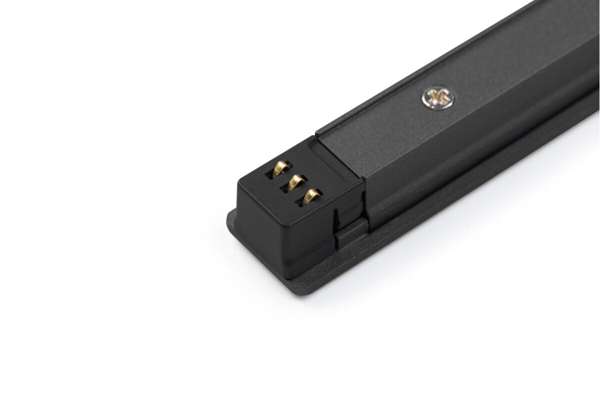 TRACKO STRIP 1 фара, DC24V, 8W, 7×3535 LED, IP20, 4000K, алюміній/ПК, чорний
