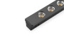 Фари TRACKO STRIP 1, DC24V, 8W, 7×3535 LED, IP20, 3000K, алюміній/ПК, чорний