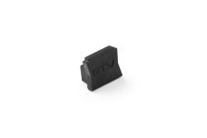 Кришка для профілю LED GLAX Micro накладного типу, чорна (10 шт.)