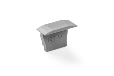 Заглушка для врізного LED-профілю GLAX Micro, срібний (10 шт.)