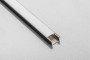 Плоска молочна оболонка для GLAX Mini LED профілю 2м