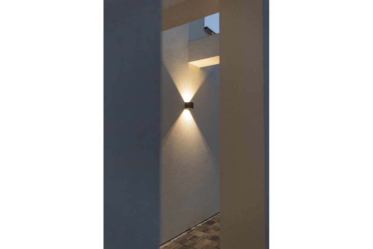 Luminaire MISSOURI-K, LED, 7W, 540lm, CCT, AC220-240V, IP54, квадратний, чорний
