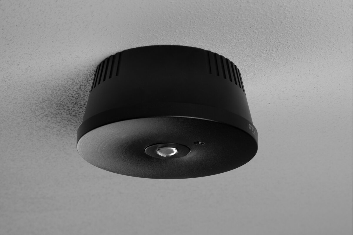 OGLA, LED, 3W, 200lm, 6400K, AC220-240V, IP20, 3h, однозадачний, TEST, чорний