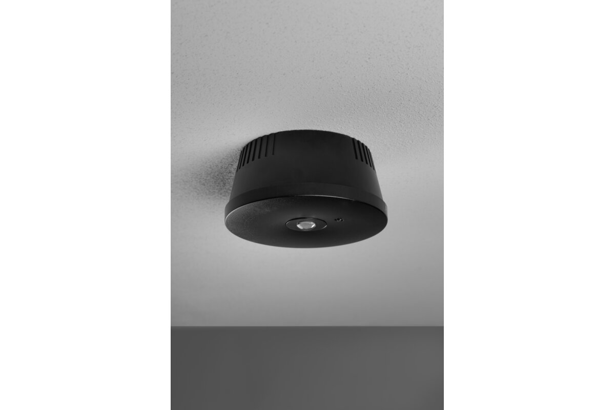 OGLA, LED, 3W, 200lm, 6400K, AC220-240V, IP20, 3h, однозадачний, TEST, чорний