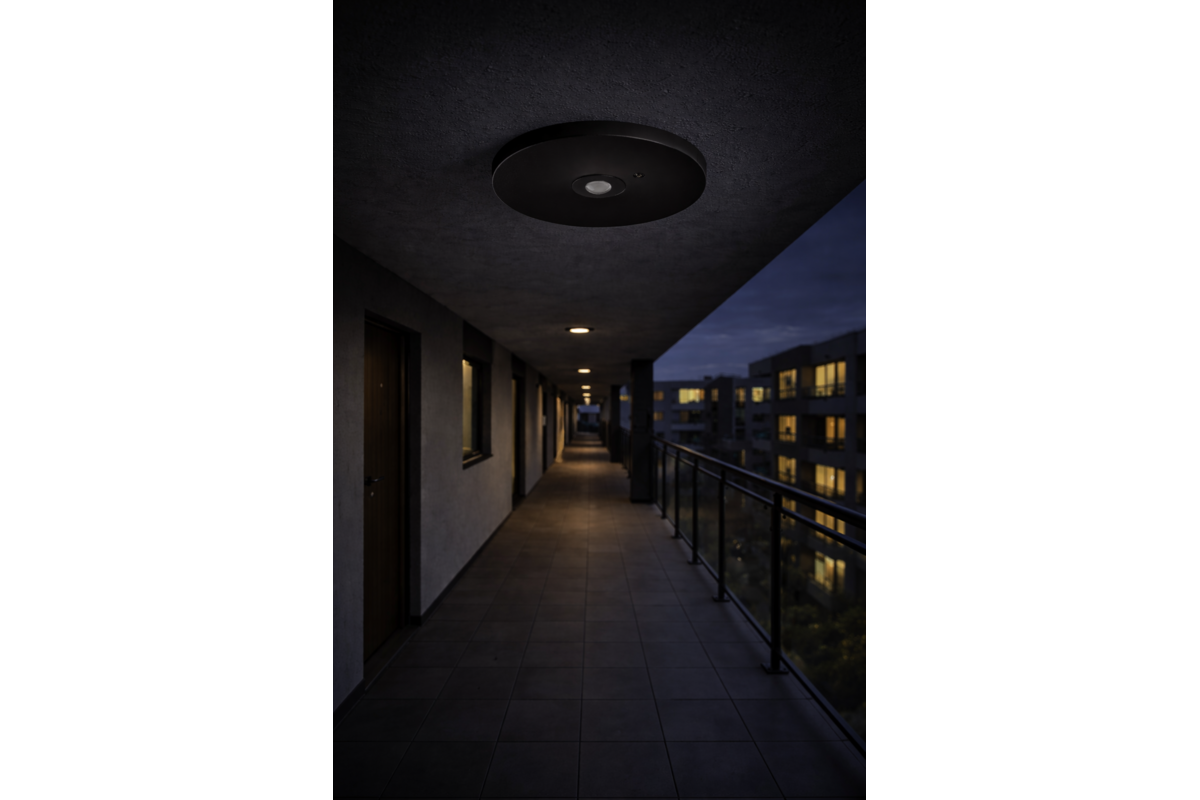 OGLA, LED, 3W, 200lm, 6400K, AC220-240V, IP20, 3h, однозадачний, TEST, чорний
