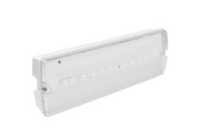 Аварійний світильник TERNO-1, LED, 3W, 250lm, 6400K, AC220-240V, IP65, 1h, дворежимний, TEST