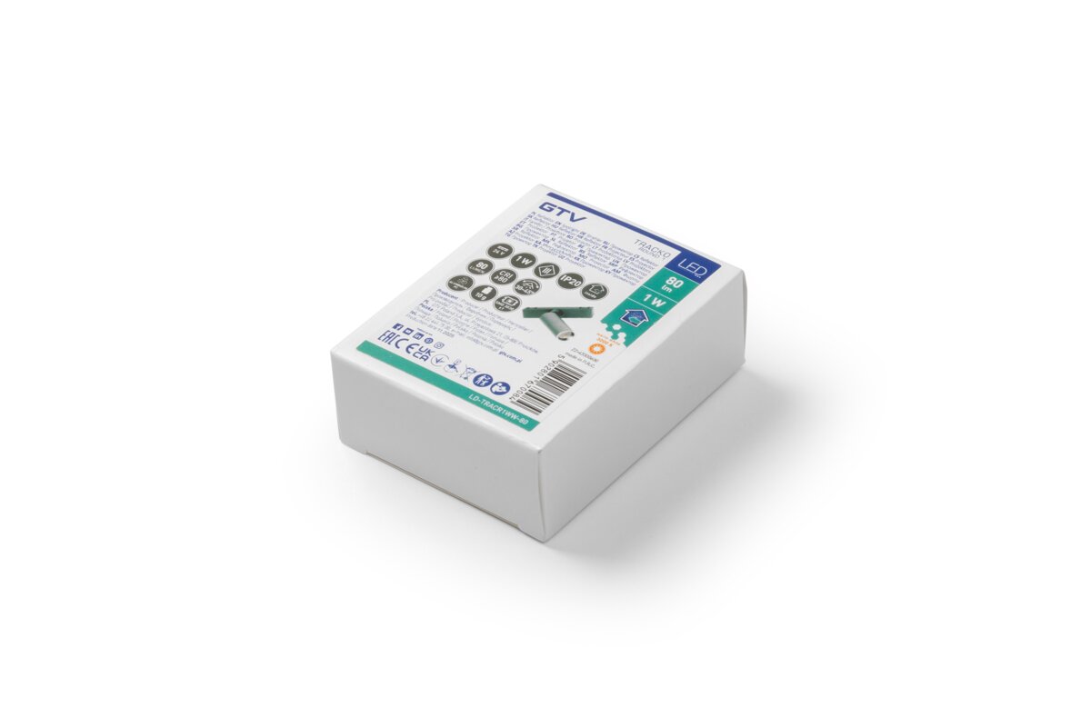 Spotlight TRACKO ROUND 1, DC24V, 1.5W, 1×3030 LED, IP20, 3000K, алюміній/ПК, антрацит