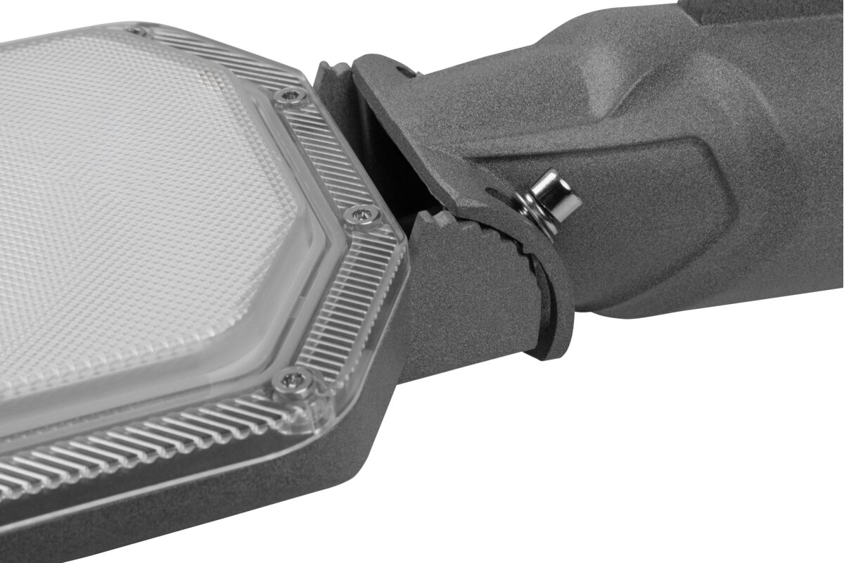 Вуличне освітлення G-TECH DAKOTA, світлодіод, 100W, 11000lm, 4000K, AC220-240V, IP65, сірий