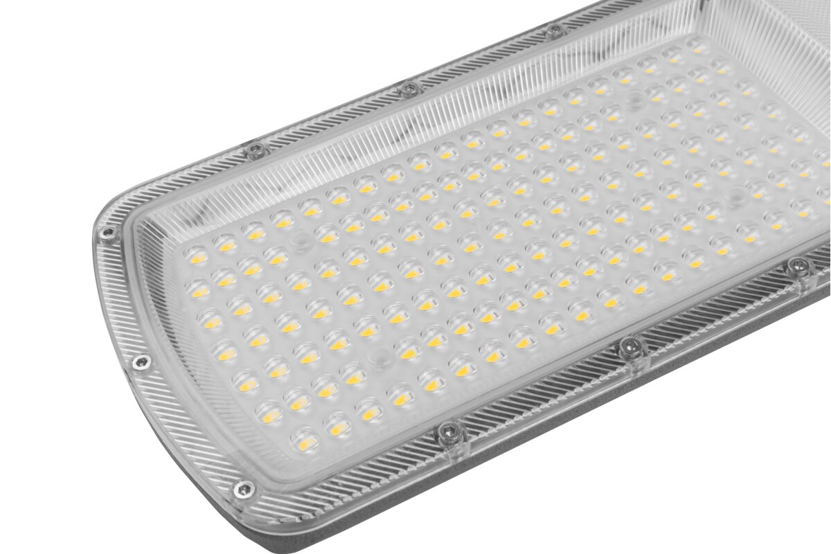 G-TECH street luminener DAKOTA, LED, 100W, 11000lm, 3000K, AC220-240V, IP65, сірий