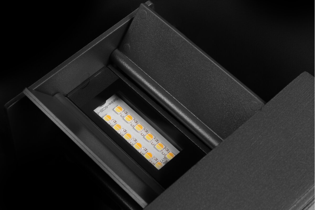 Світильник Missouri-O, LED, 7W, 540lm, CCT, AC220-240V, IP54, круглий, сірий