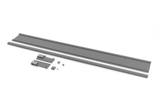 AXIS PRO комплект для внутрішньої шухляди B3, панель L1200, h95мм+релінг+кріплення, платиновий сірий