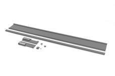 AXIS PRO комплект для внутрішньої шухляди C3, панель L1200, h110мм+релінг+кріплення, платиновий сірий